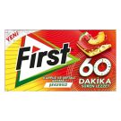 First 60 Dakika Şeftali Karpuz Şekersiz Sakız 27 gr