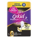 Orkid Platinum Dortlu Paket Gece Ekstra Plus 14li