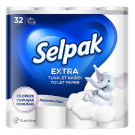 Selpak Extra Tuvalet Kağıdı Pamuksu Doku 32'li