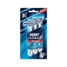 Derby Samurai Platinum 3 – 3’Lü Blister