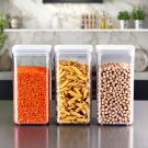 Emhouse 3 Parça 1.5 lt Kristal Saklama Kabı