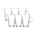 Lav Nisa Kulplu Çay Bardağı 6'lı