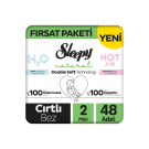 Sleepy Bio Natural 2 Numara Mini 48'li Bebek Bezi