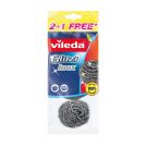 Vileda Inox Çelik Bulaşık Teli 2+1
