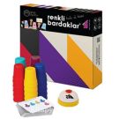 Tüzder Renkli Bardaklar 5 Kişilik