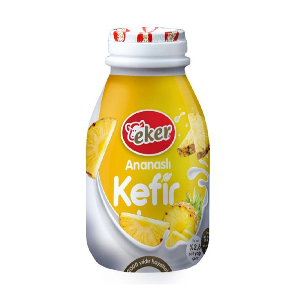 Eker Kefir Ananaslı 200 ml