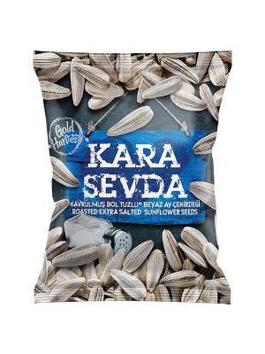 Kara Sevda Bol Tuzlu Siyah Ay Çekirdeği 250 Gr
