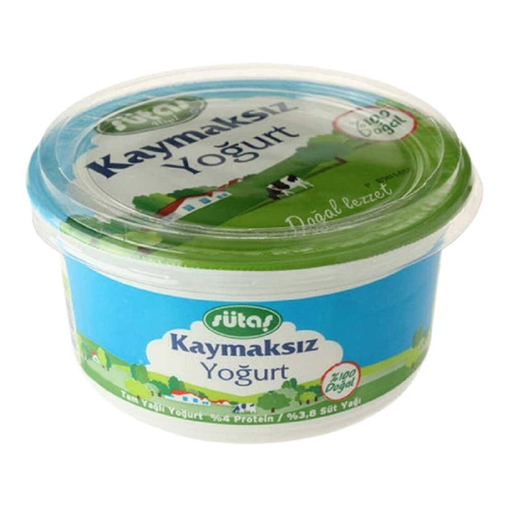 Sütaş Kaymaksız Yoğurt 500 Gr