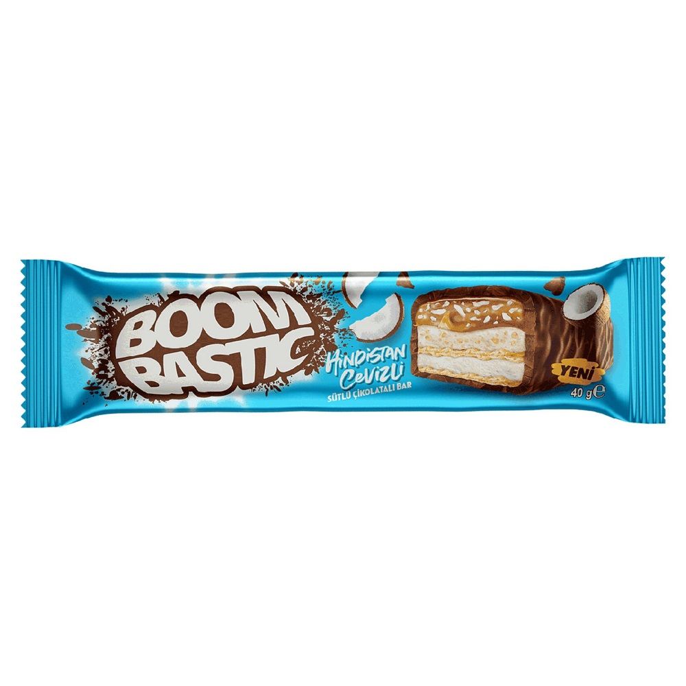 Şölen Boombastic Bar Gofret 40 gr Hindistan Cevizli