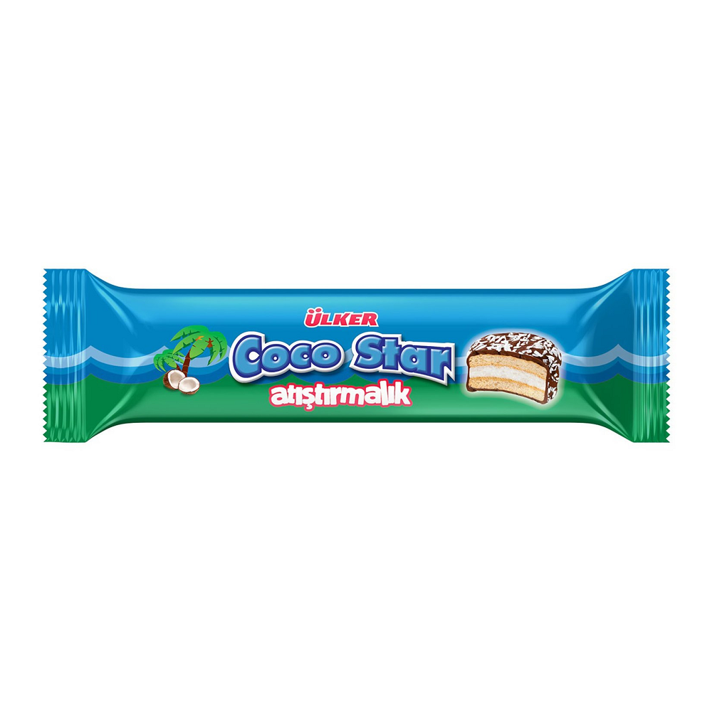 Ülker Cocostar Atıştırmalık Bisküvi 66 Gr