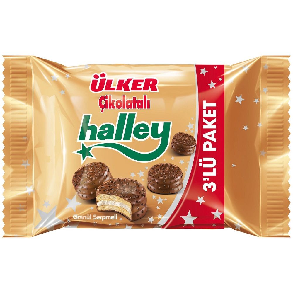 Ülker Halley Mini 3'Lü 66 Gr