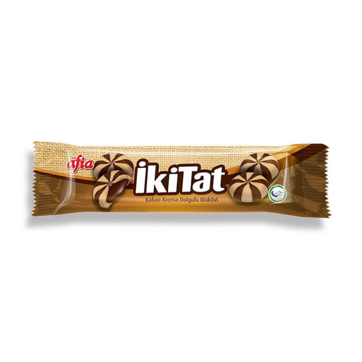 Afia İkitat Kakao Krema Dolgulu Bisküvi 75 Gr