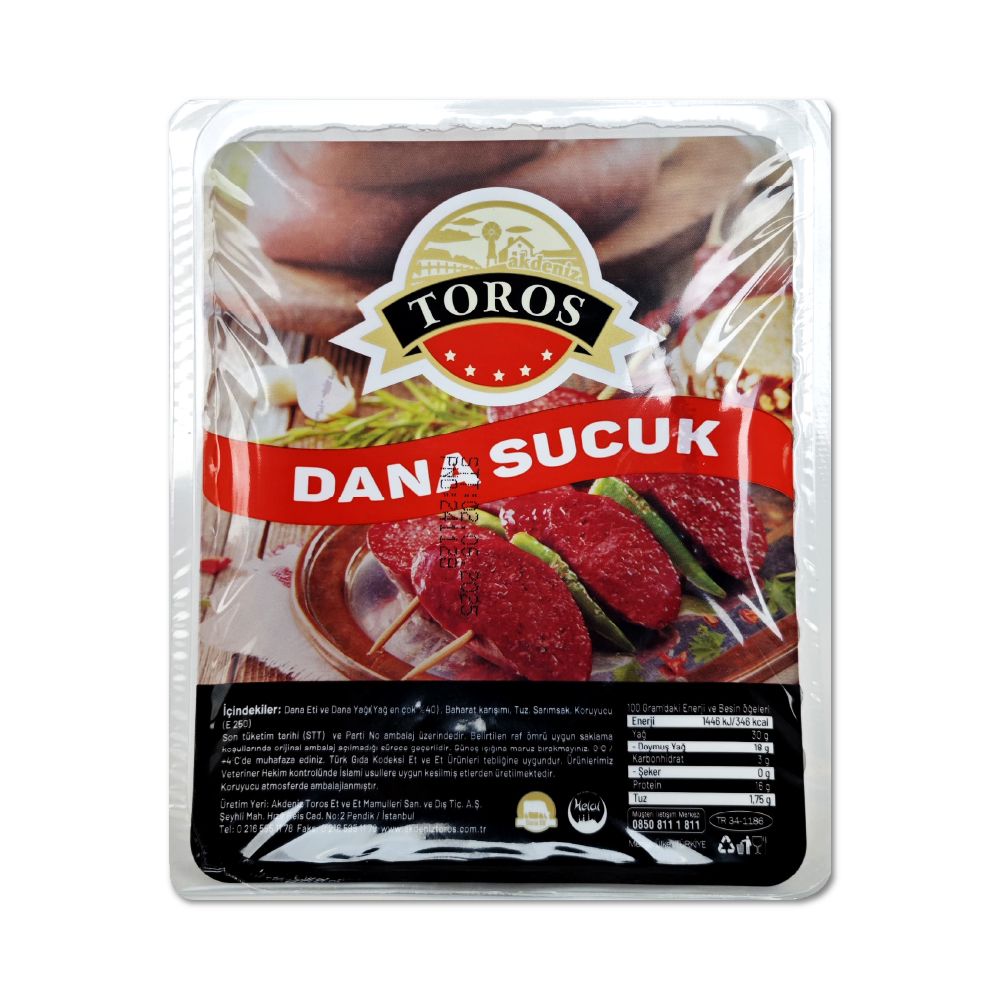 Akdeniz Toros Dana Kangal Sucuk Kg