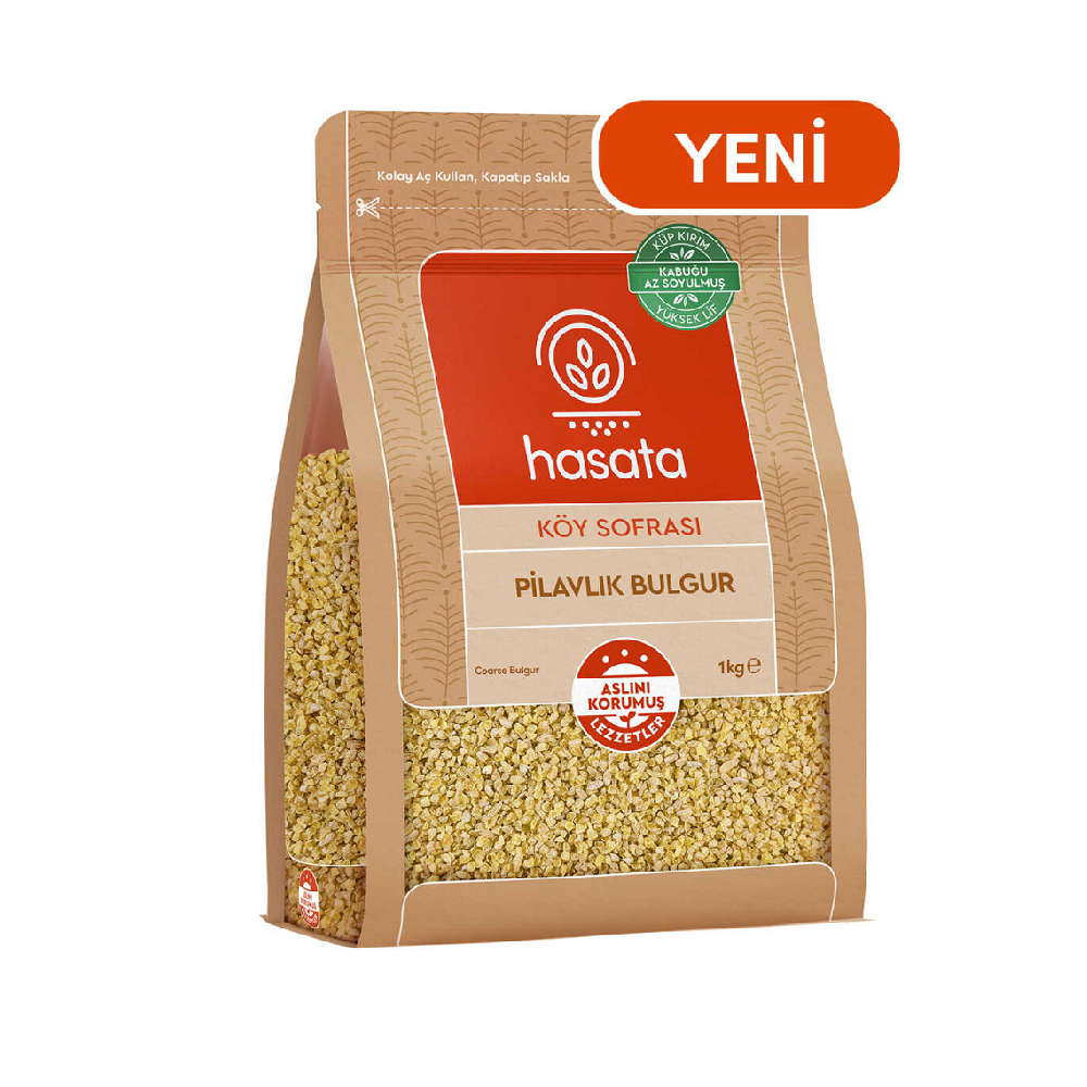 Hasata Köy Sofrası Pilavlık Bulgur 1 Kg