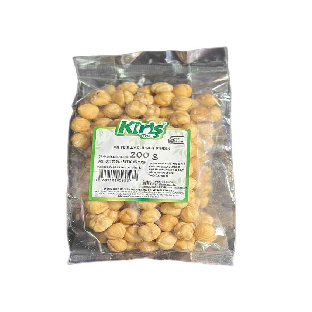 Kiriş Fındık Kav. 200 gr