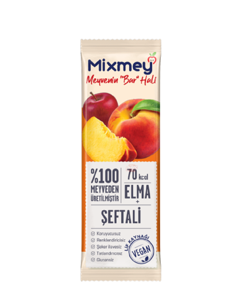 Mixmey Meyve Bar Şeftali 20 g