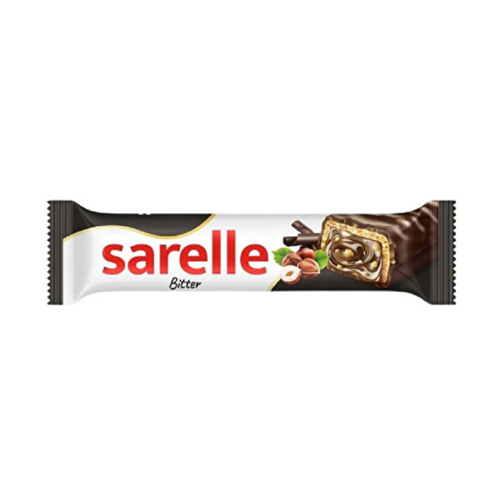 Sarelle Gofret Bitter Çikolatalı 33 Gr