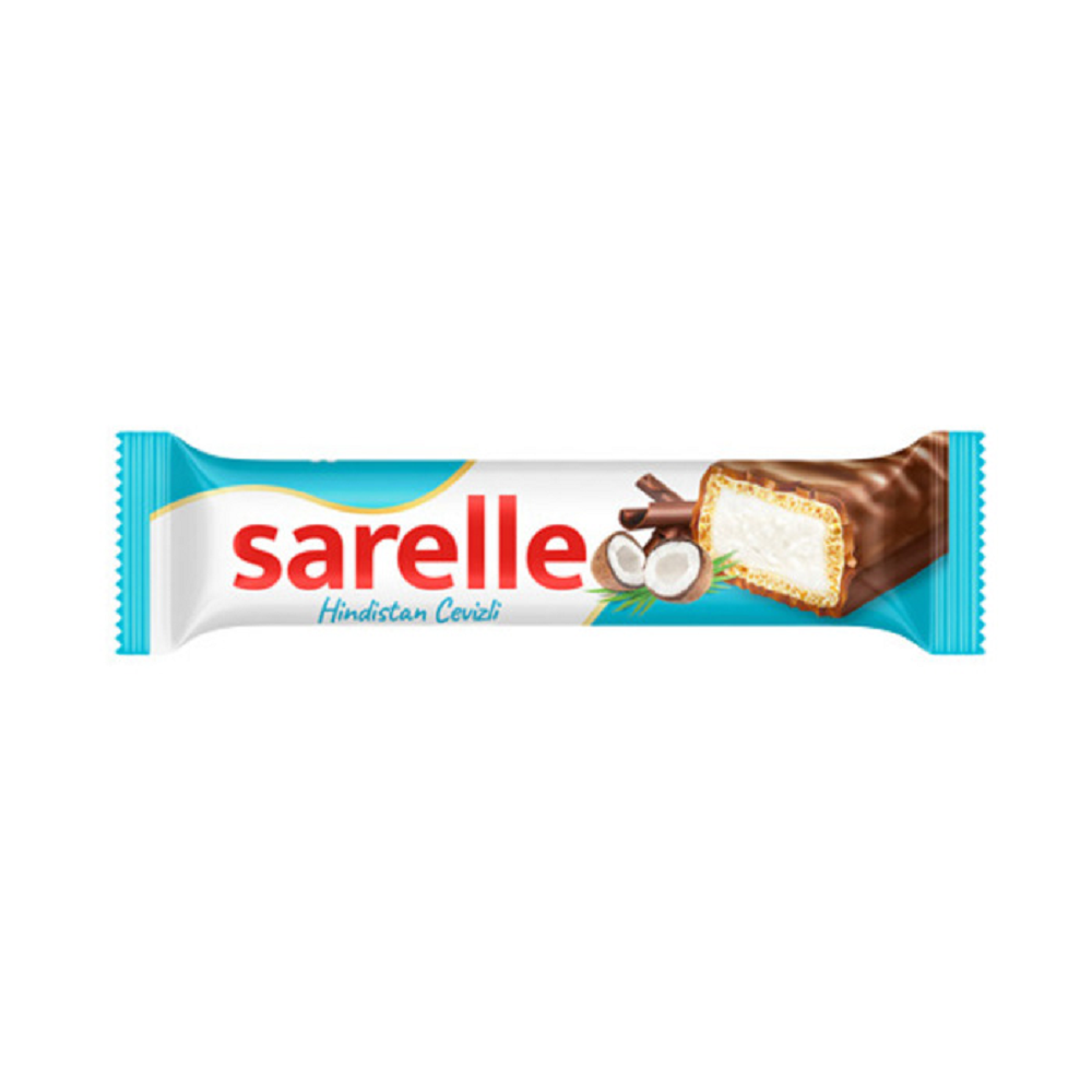 Sarelle Gofret Hindistan Cevizli Çikolatalı 33 Gr
