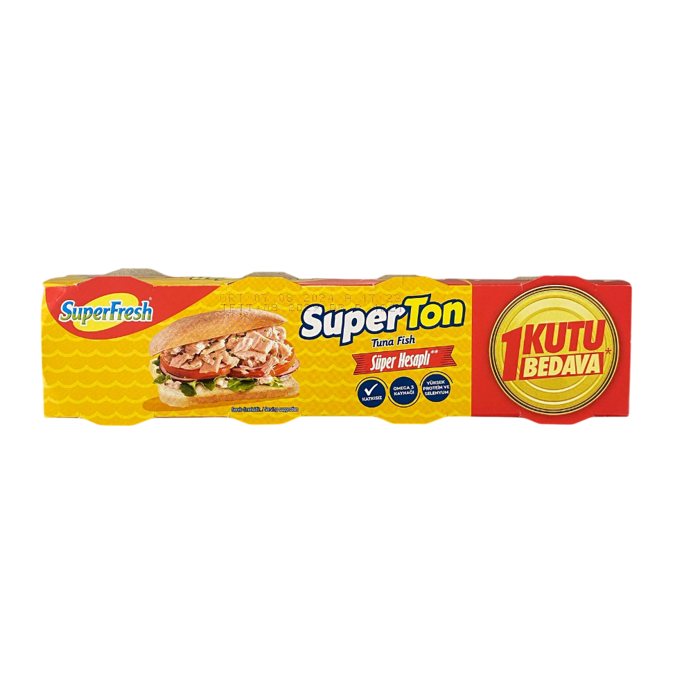 Superfresh Super Ton 4x75 gr Hediyeli