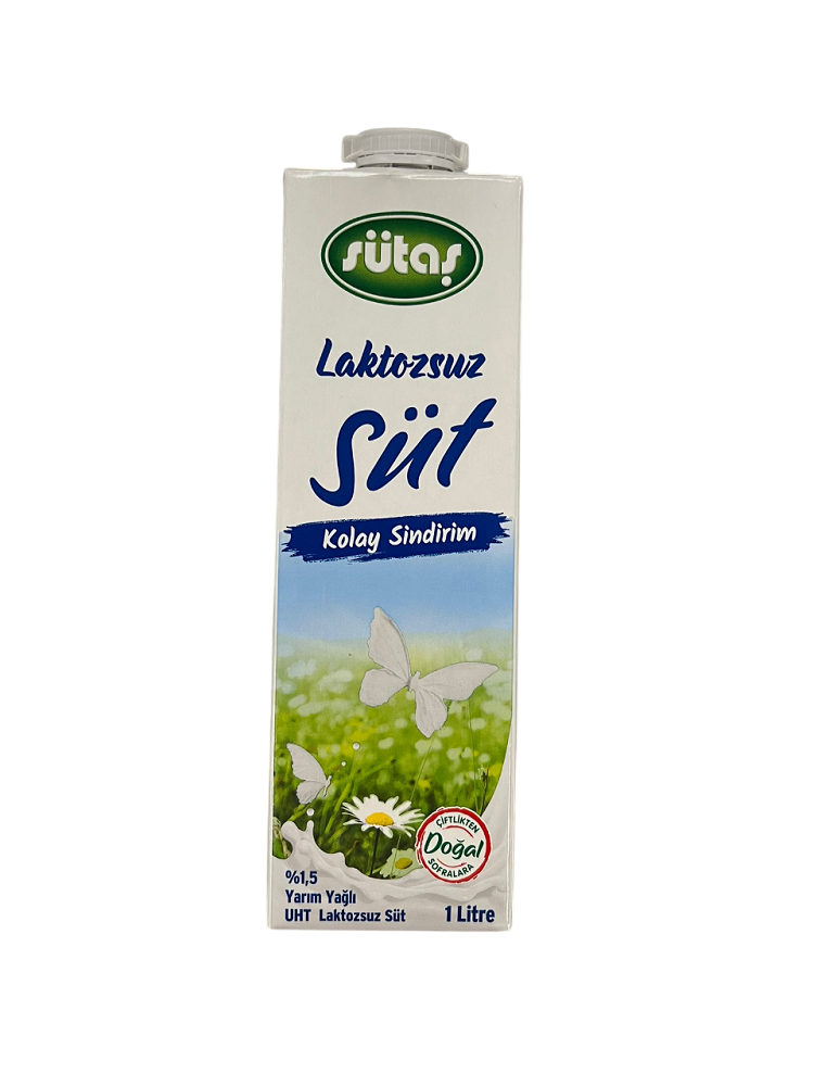 Sütaş Laktozsuz Süt 1 lt