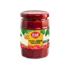Tat Ekstra Tatlı Biber Salçası Cam 550 ml