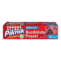 Piknik Buzdolabı Poşeti Küçük Boy 20x30 50'li