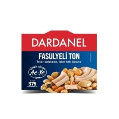 Dardanel Fasulyeli Aç Ye Ton Balığı 185 Gr