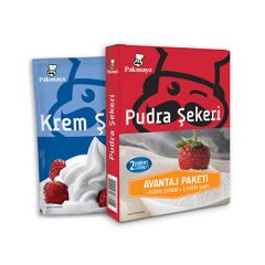 Pakmaya Pudra Şekeri Krem Şanti 200 Gr + 75 Gr