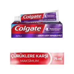 Colgate Diş Macunu Maksimum Anti Çürük Şeker Asidi Dengeleyici 100 Ml