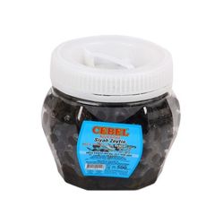 Cebel Siyah Zeytin Orta Taneli 500 Gr