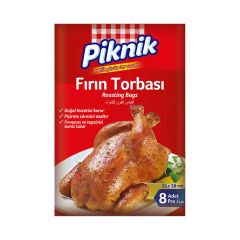 Piknik Yanmaz Zarf Fırın Poşeti 8'li