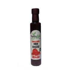 Happy Life Organik Nar Eksisi Cam 330Ml