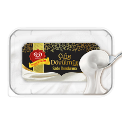 Algida Maraş Çifte Dövülmüş Sade Dondurma 500 Ml