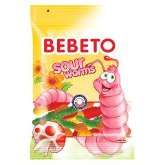 BEBETO Renkli Solucanlar 80 Gr
