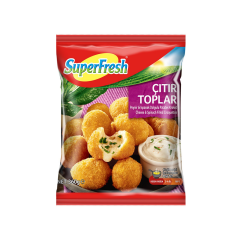 SuperFresh Patates Kroket Çıtır Toplar Peynir&ıspanak Dolgulu 360 Gr