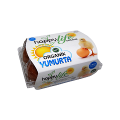 Happy Life Organik Yumurta 6'Lı