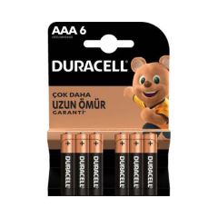 Duracell Opt. İnce Kalem 6 Lı Aaa