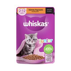 Whiskas Yavru Kümes Hayvanlı Poşet Yaş Mama 85 Gr