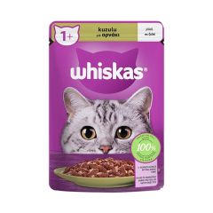 Whiskas Kuzulu Poşet Yaş Mama 85 Gr