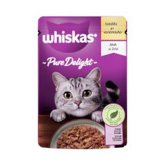 Whiskas Pure Delight Tavuklu Poşet Yaş Mama 85 Gr