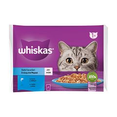 Whiskas Balık Favorileri Poşet Yaş Mama 340 Gr