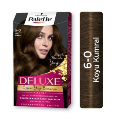 Palette Deluxe 6-0 Koyu Kumral Saç Boyası