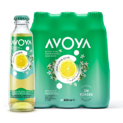 Avoya Limon & Limon Çiçeği Maden Suyu 6x200 Ml