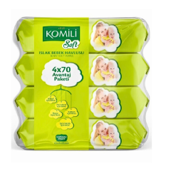 Komili Islak Havlu Soft 4x70 Yaprak