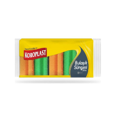 Koroplast Düz Bulaşık Süngeri 5'li