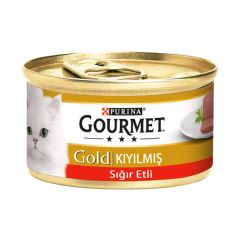 Purina Gourmet Mama Kıyılmış Sığır Etli Kedi Konservesi 85 Gr