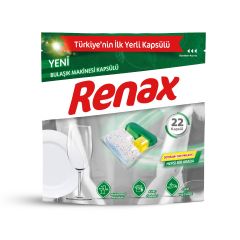 Renax Bulaşık Makine Kapsülü 22'li