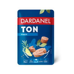 Dardanel Ayçiçek Yağlı Ton Balığı Poşet 80 Gr