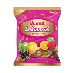 Lokumcuk Karışık Meyve Aromalı Şekerleme 600 Gr