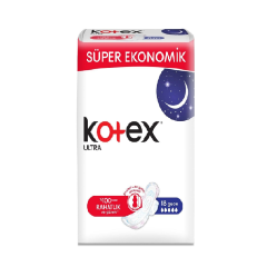 Kotex Quadro Ultra 4’lü Paket Gece 18’li